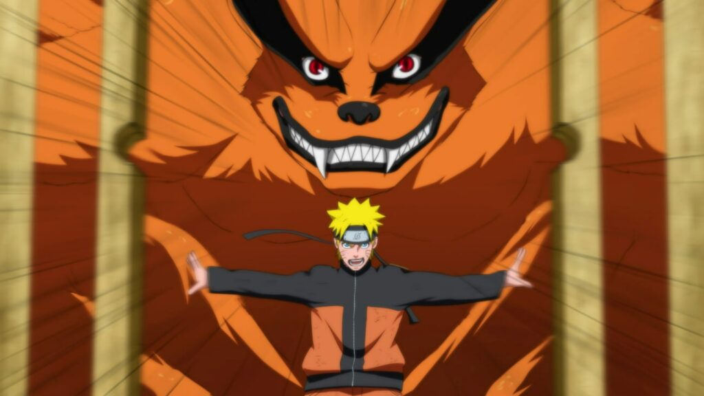 Naruto and Kurama