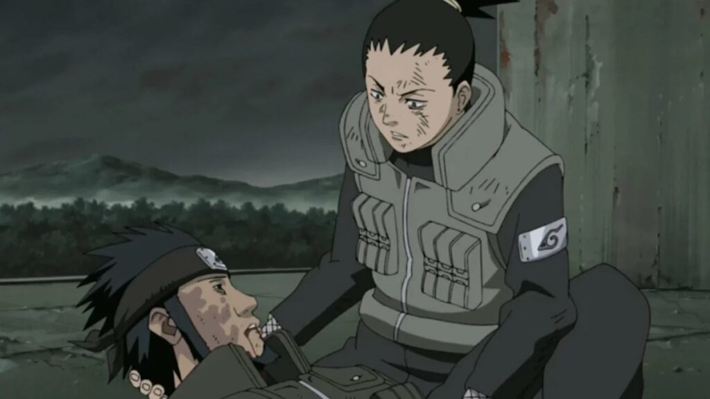 what episode does asuma die
